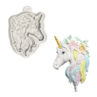 Stampo in silicone unicorno da 14 x 10 cm - Katy Sue Molde