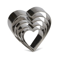 Tagliabiscotti a forma di cuore - Patisse - 5 pezzi