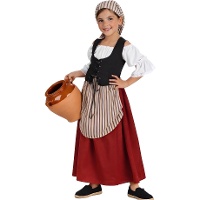 Costume da locandiera per bambina
