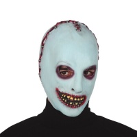 Maschera bianca con graffette