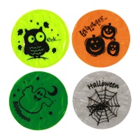 Adesivi riflettenti per finestra di Halloween di 10 cm - 4 pezzi