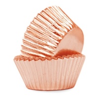 Capsule per cupcakes metalizzati di 7,5 cm - Scrapcooking - 48 pezzi