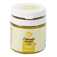 Colorante concentrato in gel color oro da 50 g - Sweetkolor