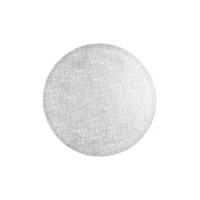 Sottotorta rotonda argento da 22 x 0,3 cm - Sweetkolor