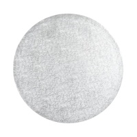 Sottotorta rotonda argento da 40 x 0,3 cm - Sweetkolor