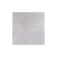 Sottotorta quadrata argento da 25 x 25 x 0,3 cm - Sweetkolor