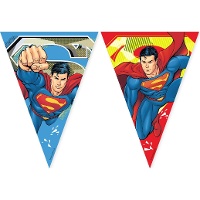 Bandierina di Superman in azione