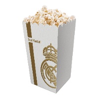 Scatola del Real Madrid con stemma dorato alta - 3 unità