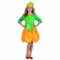 Costume di zucca per bambina