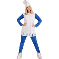 Costume da Folletto Blu per Donna