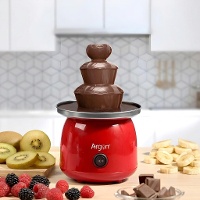 Fontana per cioccolato rossa da 45 W