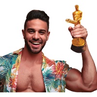 Trofeo a forma di pene da 20 cm