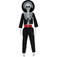 Ciondolo di scheletro mariachi di 40 cm