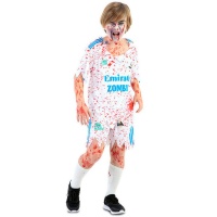Costume calciatore zombie da bambino