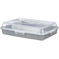 Porta torte rettangolare di 43 x 29,5 x 19,5 cm