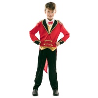 Costume da domatore rosso per bambini