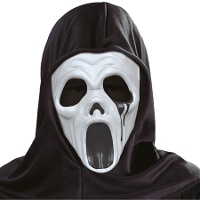 Maschera con cappuccio da assassino per bambini