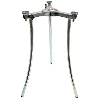 Treppiede regolabile per bruciatore