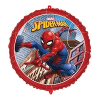 Pallone Spiderman in città 46 cm