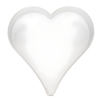 Taglierina a forma di cuore 10 x 2,6 cm - Tagliabiscotti