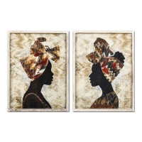 Quadro africano di 45 x 60 cm - DCasa - 1 unità