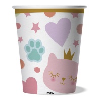 Tazze per gatti Princess 250 ml - 8 unità