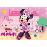 Cialda commestibile Minnie da 14,8 x 21 cm - Dekora