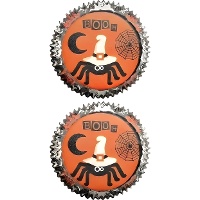 Capsule per cupcakes di Halloween - scrapcooking - 36 unità