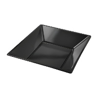 Piatti fondi in plastica colorati 17 cm - 6 unità