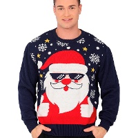 Maglione natalizio di Babbo Natale per uomo