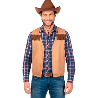 Gilet stile indiano o cowboy per adulto