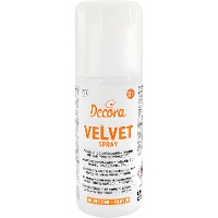 Spray commestibile effetto vellutato al burro di cacao 100 ml - Decora