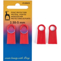 Protezione della punta per aghi da 2,5 a 5 mm - Pony - 2 pz.