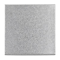 Base per torta argentata 20 x 20 x 1,2 cm
