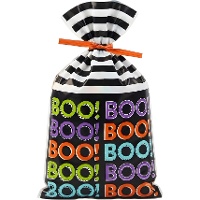 Borsa per dolcetti mini BOO di Halloween da 9,5 x 15 cm - Wilton - 20 pezzi