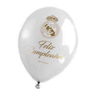 Palloncini in lattice del Real Madrid per compleanni - 6 pezzi