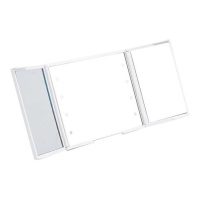 Specchio d'ingrandimento LED tascabile da 11,5 x 9,5 cm