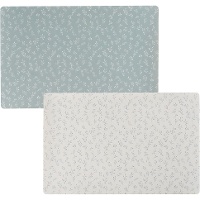 Tovaglietta 43 x 28 cm motivo foglie in stile nordico
