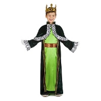 Costume da Re Magio colorato per bambini