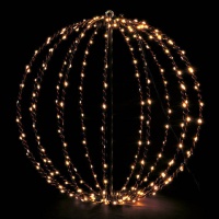 Palla natalizia con LED di 60 cm