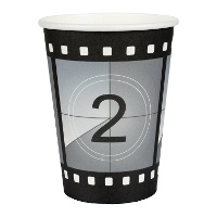 Bicchieri da cinema 270 ml - 10 pezzi