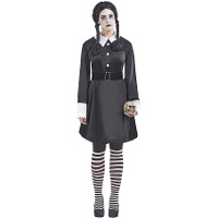 Costume da scolara sinistra per donna