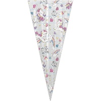 Sacchetti per dolciumi a tema unicorno da 48 x 22 cm - 10 pezzi