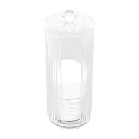 Contenitore trasparente per dischetti struccanti