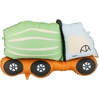 Palloncino a forma di camion betoniera 81 x 48 cm