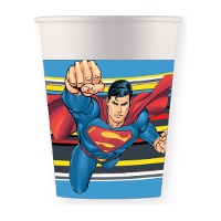Bicchieri Superman 200 ml - confezione da 8