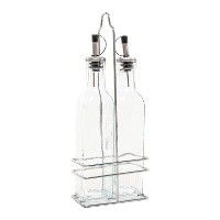 Oliera e acetiera da 250 ml con supporto