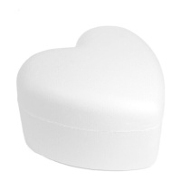 Scatola a cuore retrattile in polistirolo 14 x 14 x 8 cm - Innspiro