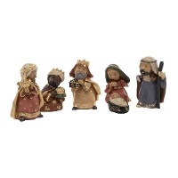 Figure del presepe con re Magi - 6 pezzi