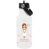 Bottiglia da 600 ml per la mia prima Comunione ragazza